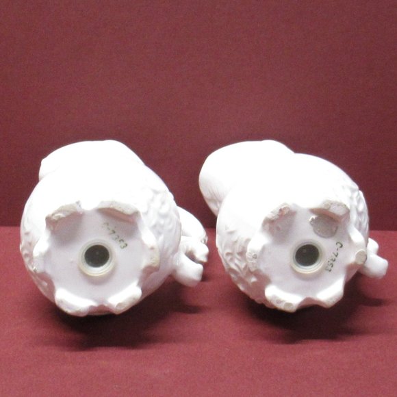 Scrolled Provincial Pitcher Salt & Pepper Shakers - Picture 3 of 3